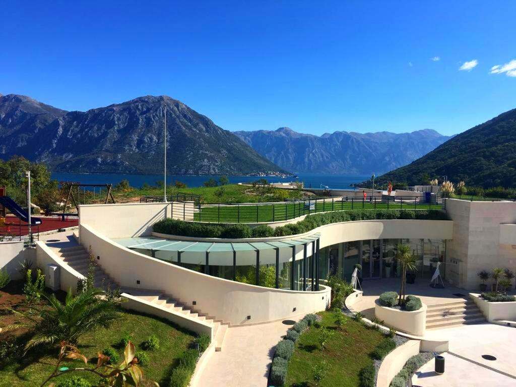 Lavender Bay View property above the Bay of Kotor in Morinj